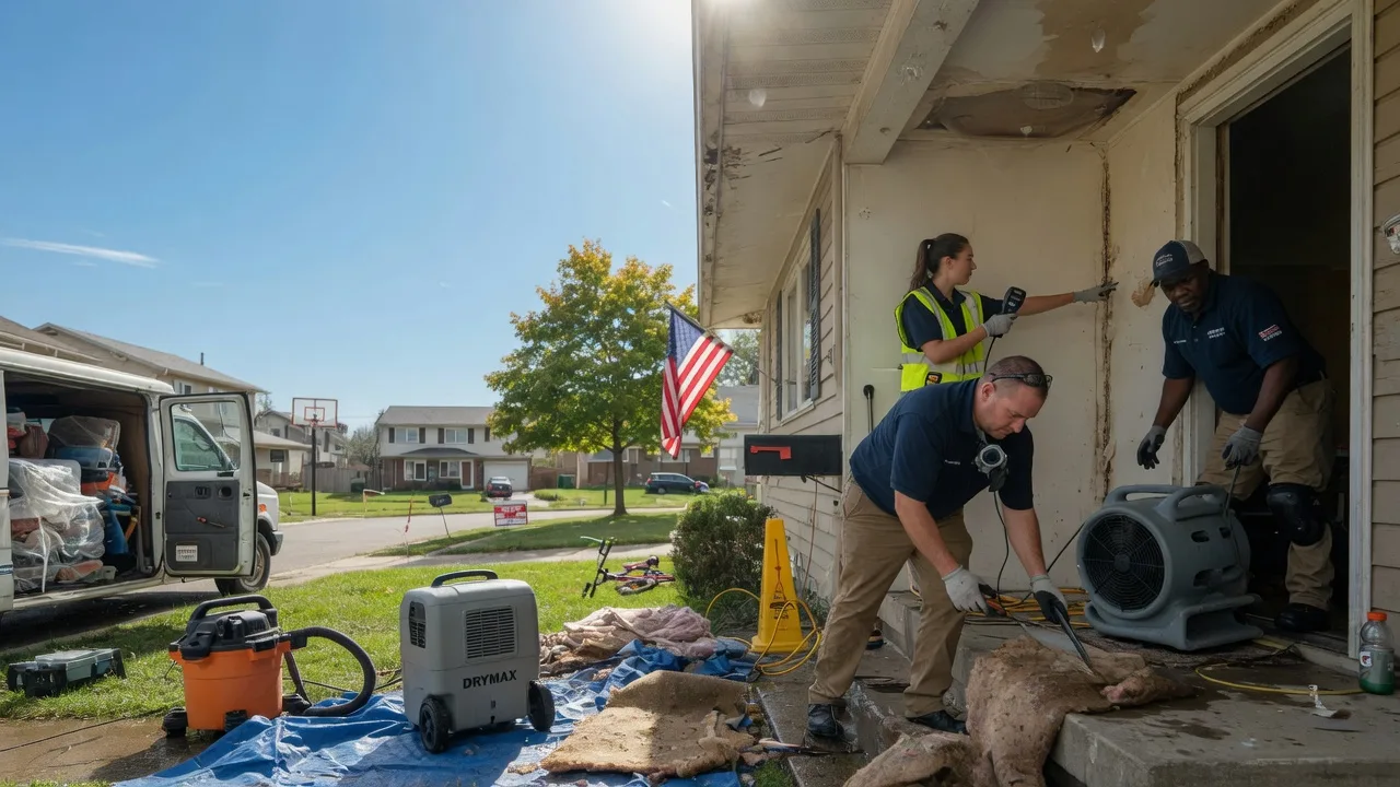 Water Damage Restoration in Uniondale, IN near me